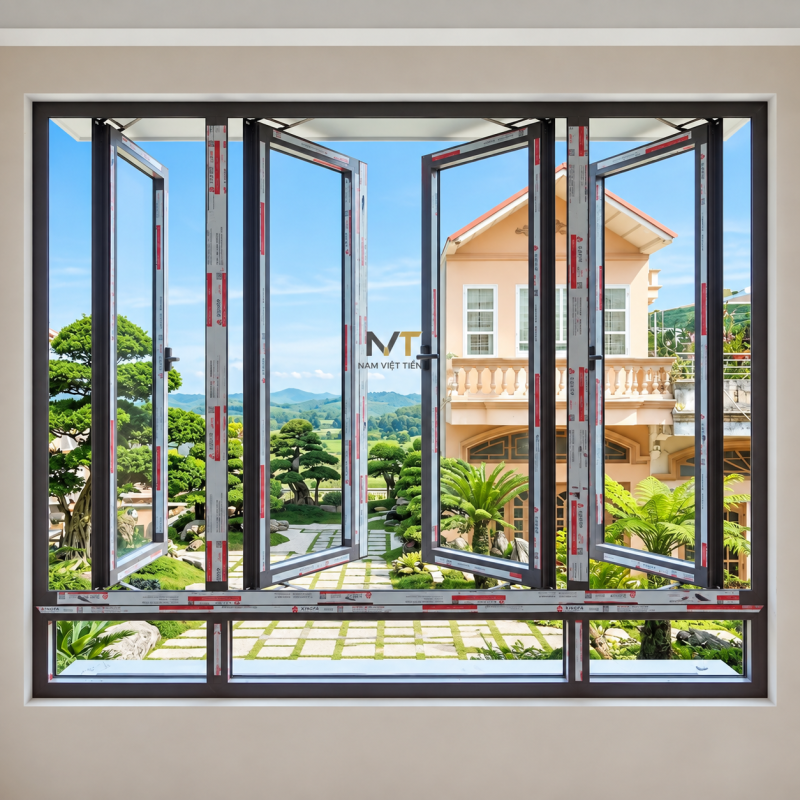 xưởng Cửa sổ nhôm kính xingfa